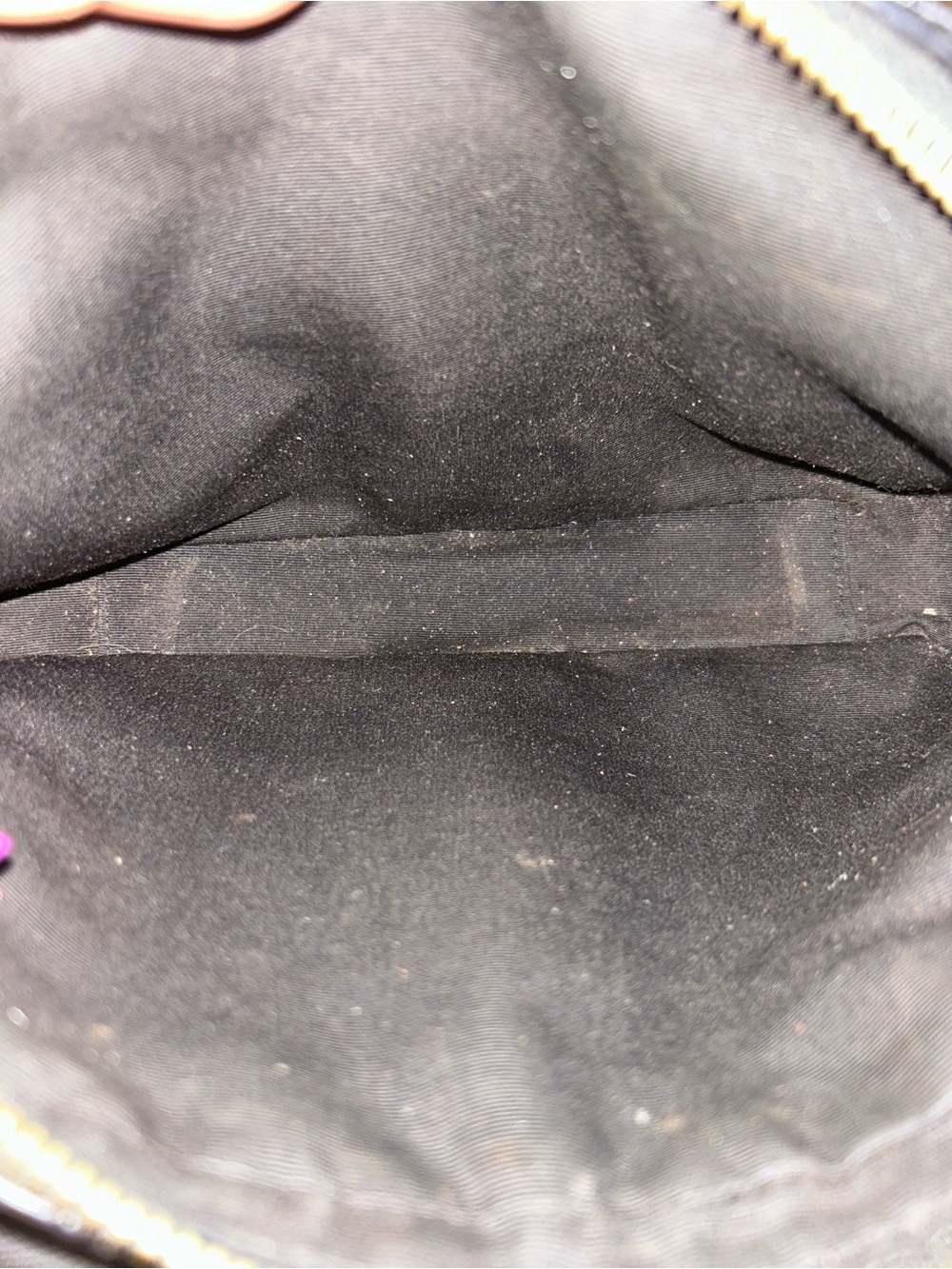 Coach Black Pebbled Leather Crossbody Camera bag with Gold Hardware - Picture 6 of 8